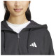 Adidas Γυναικείο φούτερ Essentials French Terry 3-Stripes 1/4-Zip Hoodie